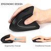ISMMIK 2.4G Vertical Wireless Ergonomic mouse Computer Mouse Optical Mouse