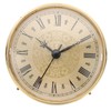 PATIKIL 4.3" 110mm Quartz Clock Insert, Round Quartz Movement Miniature