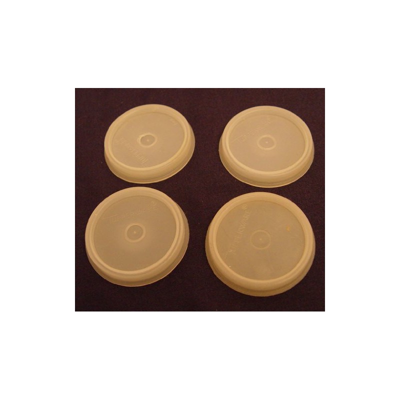 Set of 4 Vintage Tupperware Seals for Midget Containers Replacement