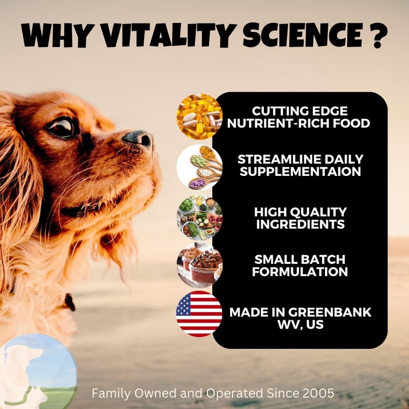 Vitality Science Argentate Ionic Silver for Dogs | Promotes Oxygen-Rich