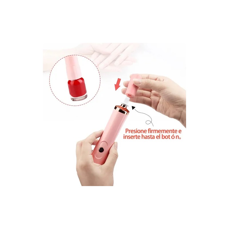 Agitador De Pegamento De Pestañas Eléctrico Portátil Rosa