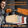 WEGLUST Drilling template with spirit level and 30 cm ruler