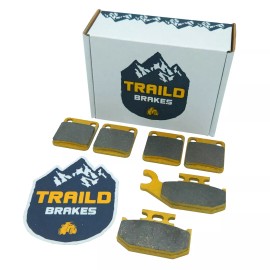 Traild Polaris RZR 200 2021-2024 Ceramic Brake Pad Set Front & Rear