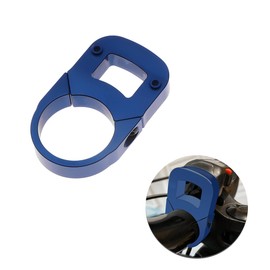 URLWALL Digital Display Relocation Bracket for Sur Ron X Light Bee Segway X260 X160, Aluminum Speedo Relocation Mount Display Repositioning Tool, Sur Ron Segway Electric Dirt Bike Parts (Blue)