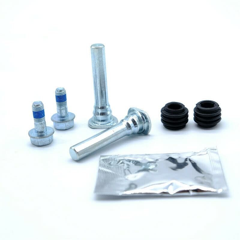 2 Sets Rear Brake Caliper Slider Pins Bolts Guide Kit