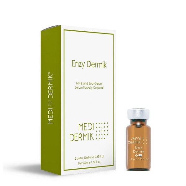 Enzy Dermik – Enzymatic Body Contouring Solution – 5 Vials