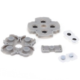 Annadue Leitfähige Silikon-Gummi-Pads Ersatzteile für Gamepad-Controller Leitfähige Silikon-Gummi-Pads Grifftasten Reparatur-Ersatzteil für