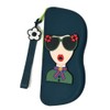 DACAIFH Glasses Case, Sunglasses Case, Fashionable, Floral Pattern, Nordic, Women's,