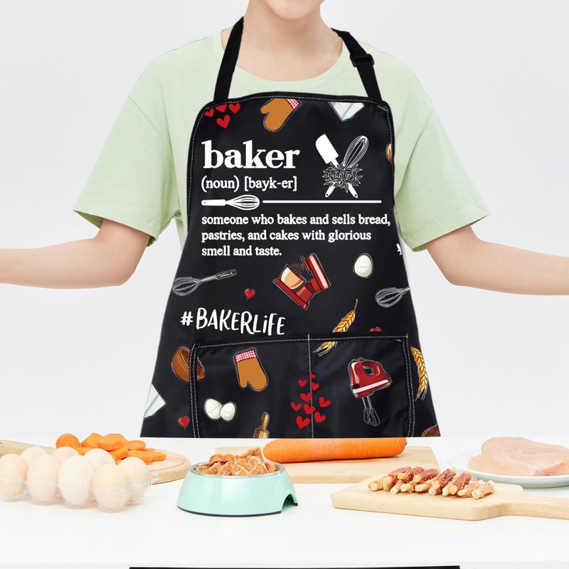 ENSIANTH Baker Aprons Bread Baker Gifts Baking Aprons for Women