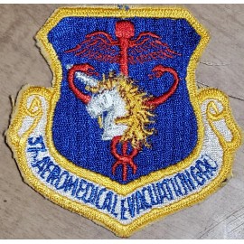 USAF AIR FORCE 37th AEROMEDICAL EVACUATION (37AEG) GROUP PATCH COLOR USGI FLIGHT