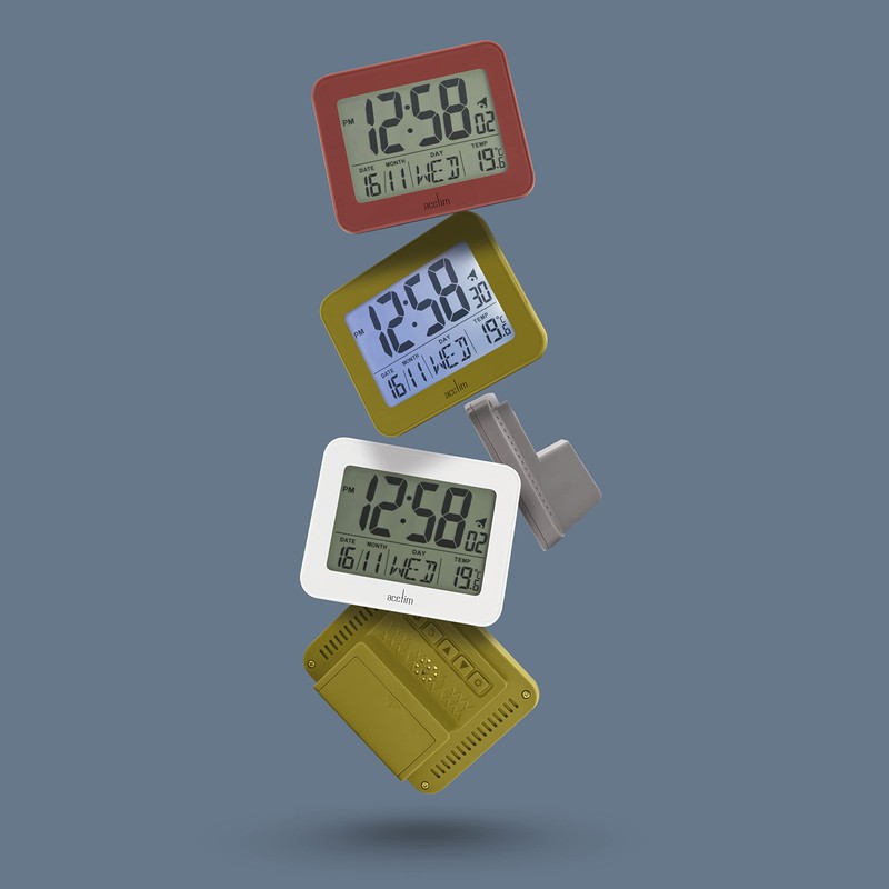 Acctim Otto Superbrite® Digital Bedside Alarm Clock (Spice)