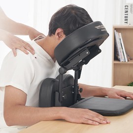 MASTER HEALTH PRODUCT Massage Portable Face Down Massage Kit for Desk and Table Top, Office Sleeping Nap Rest Facial Pillow, face Down Therapy After Eye Surgery (Black)