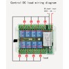 Aswalling 8 Channel Wireless Remote Control Switch 12V/24V/36V 433MHz Remote