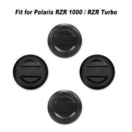 TIKSCIENCE Wheel Hub Cap Center Cap Fit for Polaris RZR 1000 and RZR Turbo, Replace 1522872-655 -4PCS