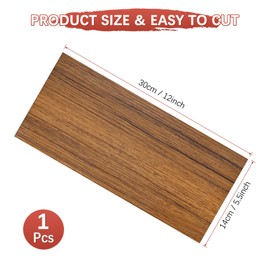 TIXIPEM Magnetic Vent Covers [1pcs] - Vent Covers for Home Floor Use for Floor & Wall & Ceiling Registers & Home and RV & HVAC - [Woodon - 12 x 5.5 in]