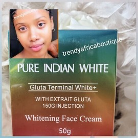 Indian white Pure indian white face cream. 50g x 1 jar jar.