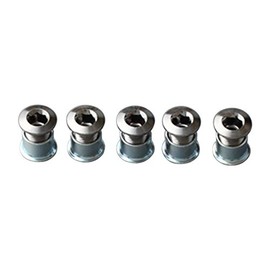 Sugino Double chainring bolt/nut set M8x8.4 10/pcs