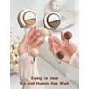 MURRI&MURRDI Strong Vacuum Suction Hooks 2 Pack, Hanger Suction Cup