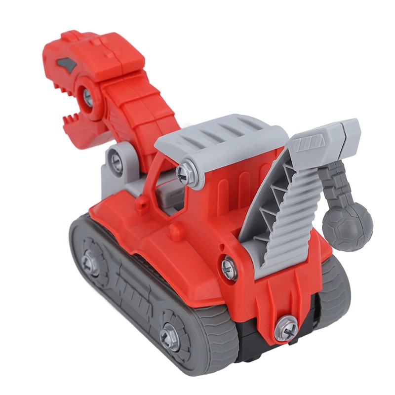 Kids DIY Vehicle Assemble Toy Imagination Development Dinosaur Transformation Car