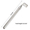 Measureman Heavy Duty Large Bore Dual Head Truck Tire Gauge,