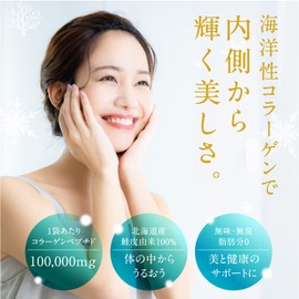 タマチャンショップ こなゆきマリンコラーゲン 100g 粉末 国産 低分子コラーゲンペプチド フィッシュコラーゲン