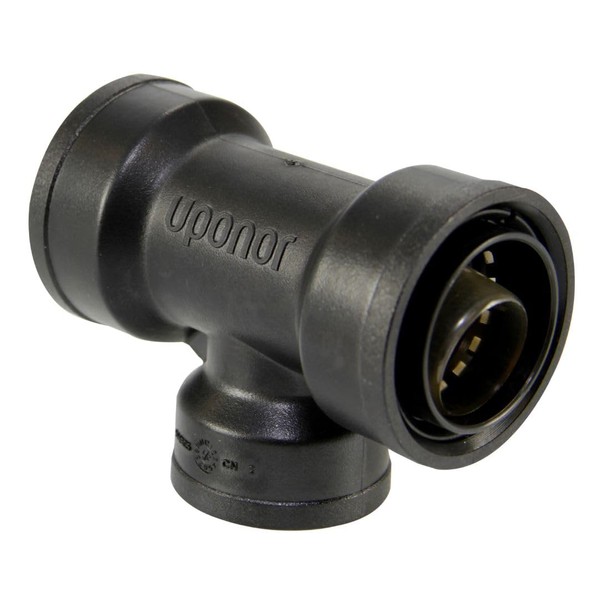 Uponor TotalFit 1 inch Tee, Push-to-Connect Engineered Polymer Fitting System