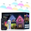 lemonlovely Permanent Outdoor Lights -RGB Eaves Lights 100FT with 50