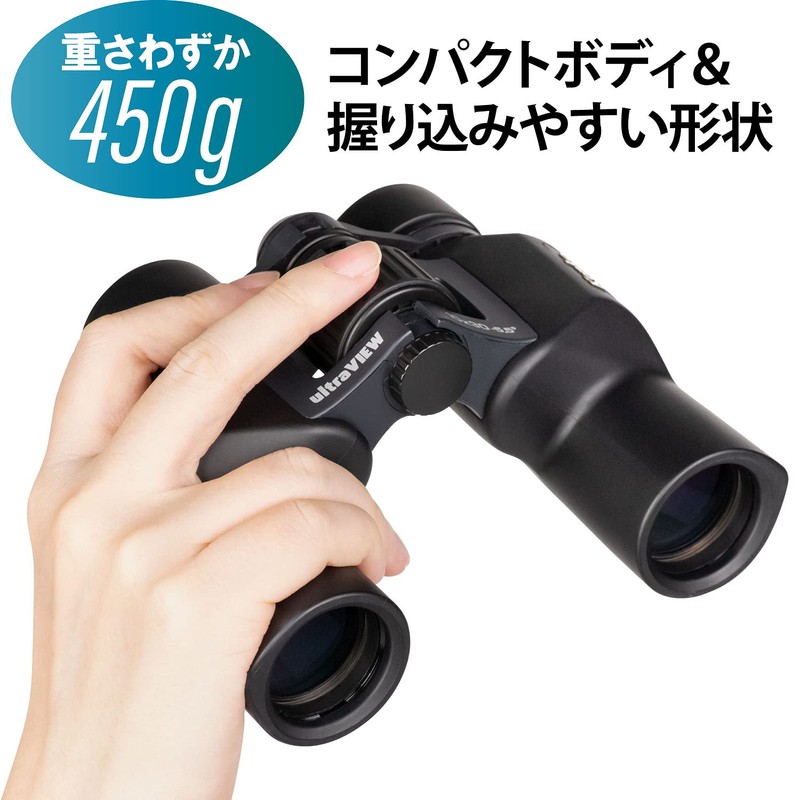 Kenko 020395 UltraVIEW Binoculars 6x30WP Porro Prism 6x 30 Cal