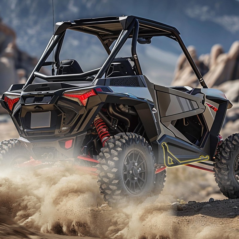 TEBEDI Nerf Bars Rock Sliders Compatible with 2014-2022 Polaris RZR