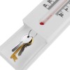 Operitacx Thermometer Key Hider Decorative Key Saving Box Weatherproof Plastic