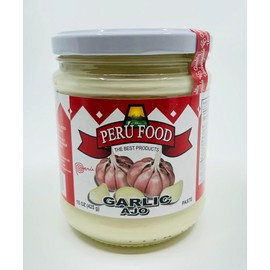 Peru Food Garlic Paste - Ajo en Pasta - 15 oz (425 g)