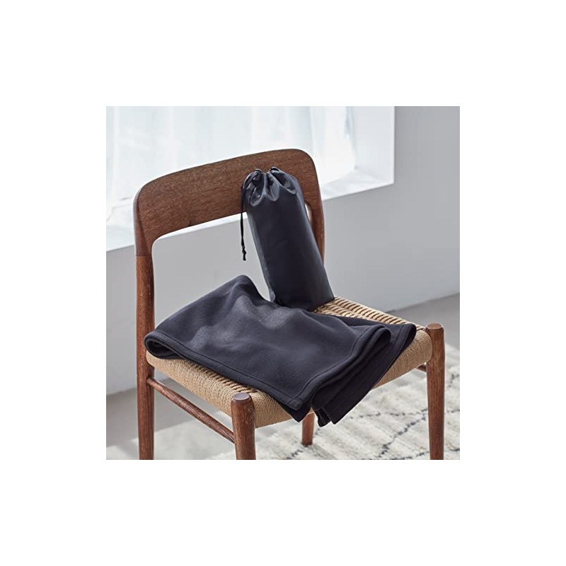 Markless Style Polyester Flame Retardant Blanket (with drawstring) 47.2 x