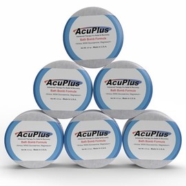 AcuPlus - Bath Bombs for Sore Muscles & Joints - Relaxing Bath Bombs for Women & Men with Arnica, Magnesium, Glucosamine, & Epsom Salt - 4.5 oz. Each, Pack of 6