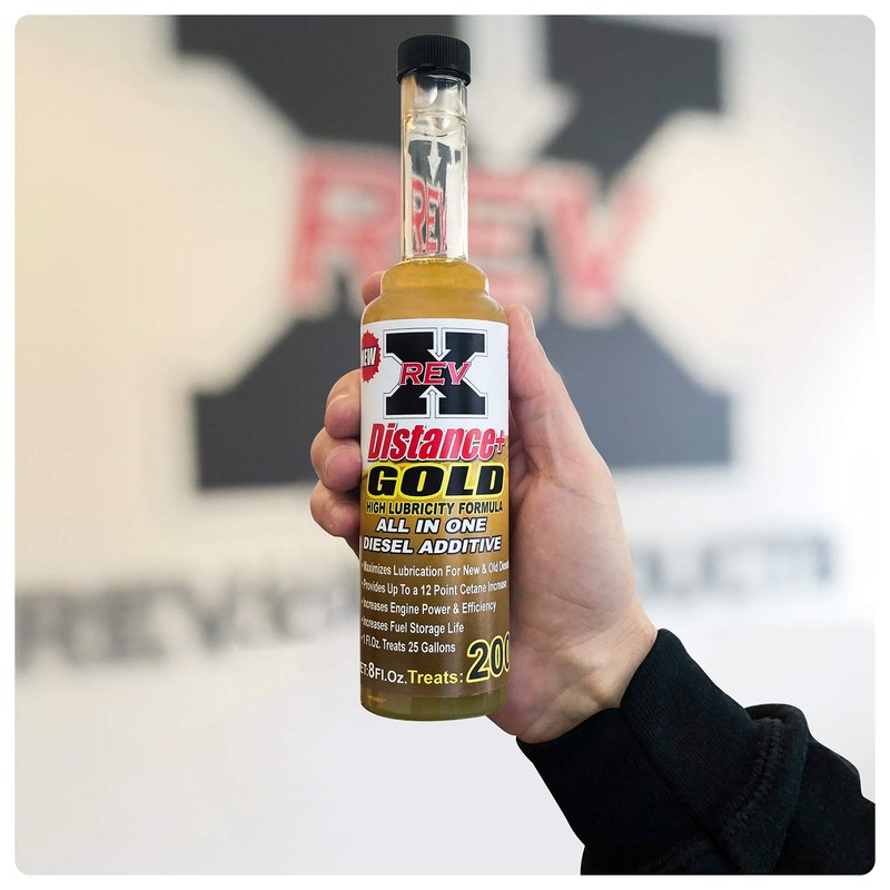 REV X Diesel Gold Kit - Distance+ Gold (8oz) +