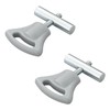 ProPlus End Stopper Plastic Knob for Piping Rail 8-10 mm