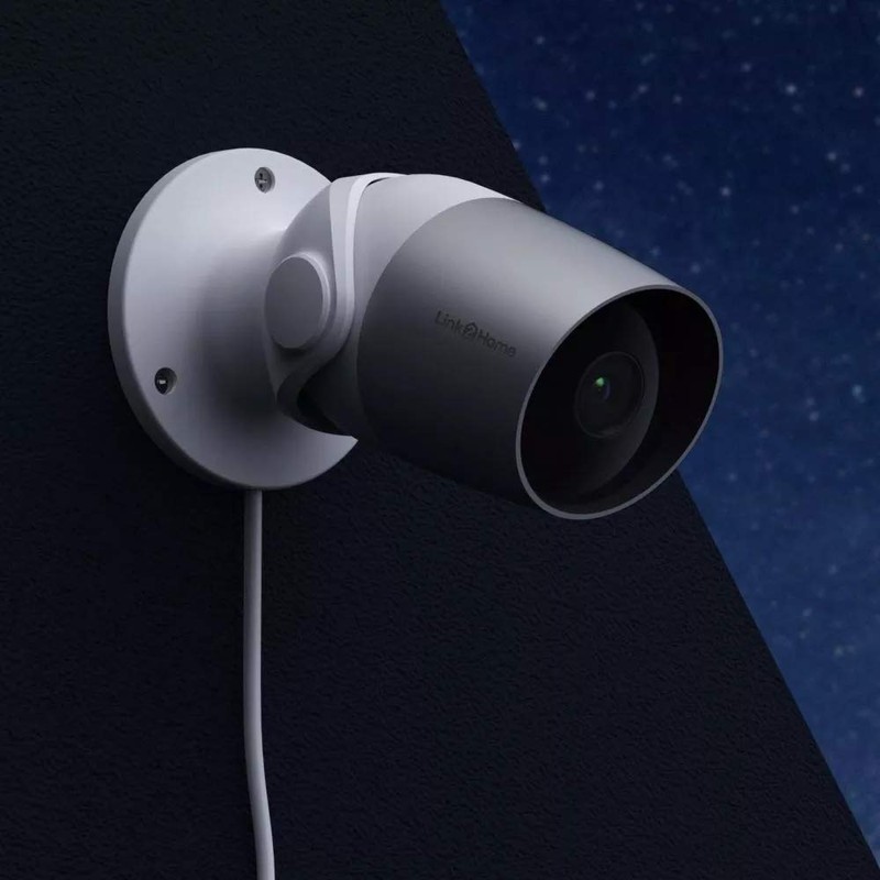 Link2Home WiFi Outdoor Weatherproof Camera – For Home Security, Surveillance,