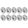 10Pcs Welder Wire Feed Roller 1.0‑1.2mm Groove Feeding Guide Wheel