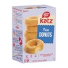 Katz Gluten Free Plain Donuts | Dairy, Nut, Soy and