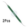 OSUNG P.K. Thomas Waxing Instrument, Green Handle, LCPKT2, 2 pcs