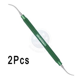OSUNG P.K. Thomas Waxing Instrument, Green Handle, LCPKT2, 2 pcs