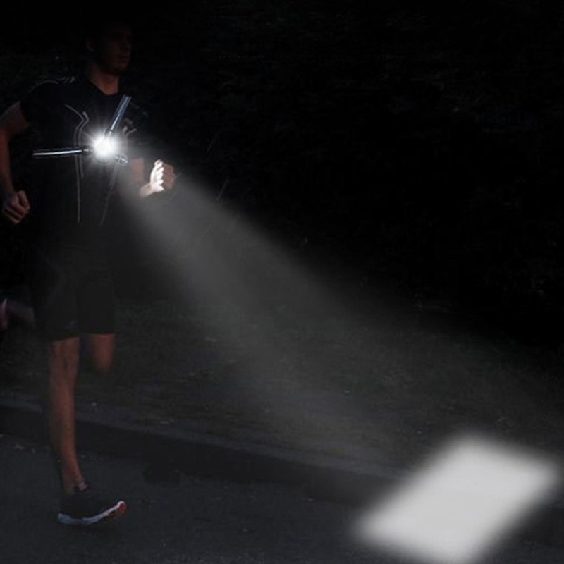 Outdoor Night Running Lights LED Chest Back Warning Light for
