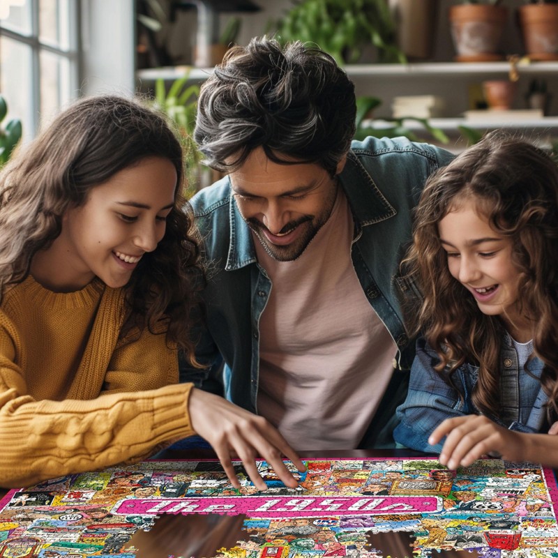 White Mountain Puzzles The 1950s - 1000 Piece Jigsaw Puzzle