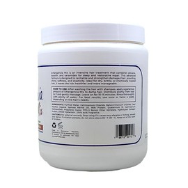 Kleravitex Emergencia Mix Intensive Mask with Silicone, Keratin, and Ceramides for Deep and Restorative Repair, Revitalize and Strengthen Damaged Hair, Providing Shine and Softness (36 OZ)