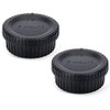 JJC 2-Pack Body Cap and Rear Lens Cap Cover Kit
