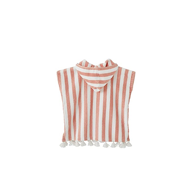 Vertbaudet Oeko-Tex® Baby Bath Poncho, pink