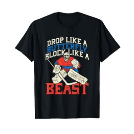 Maglia Portiere Portiere di Hockey su Ghiaccio Portiere Maglietta