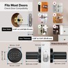 ThorBolt Keyless Entry Door Lock, Fingerprint Door Lock with Keypad