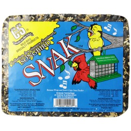 C&S Songbird Snak with Peanut Suet Nuggets 2 Pound, 6 Pack, CS06213