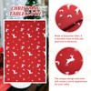 LuxFocus Christmas Tablecloth, 54 x 90 Inch Table Cloths Rectangular,