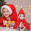 XOYTN Pet Christmas Costume, Cute Red Christmas Cat Cape Xmas